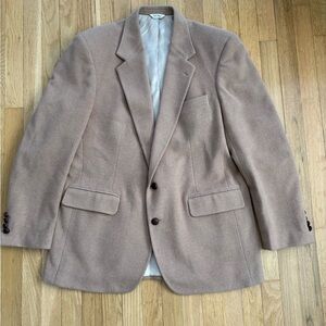 Camel Hair Charing Cross Blazer Jacket